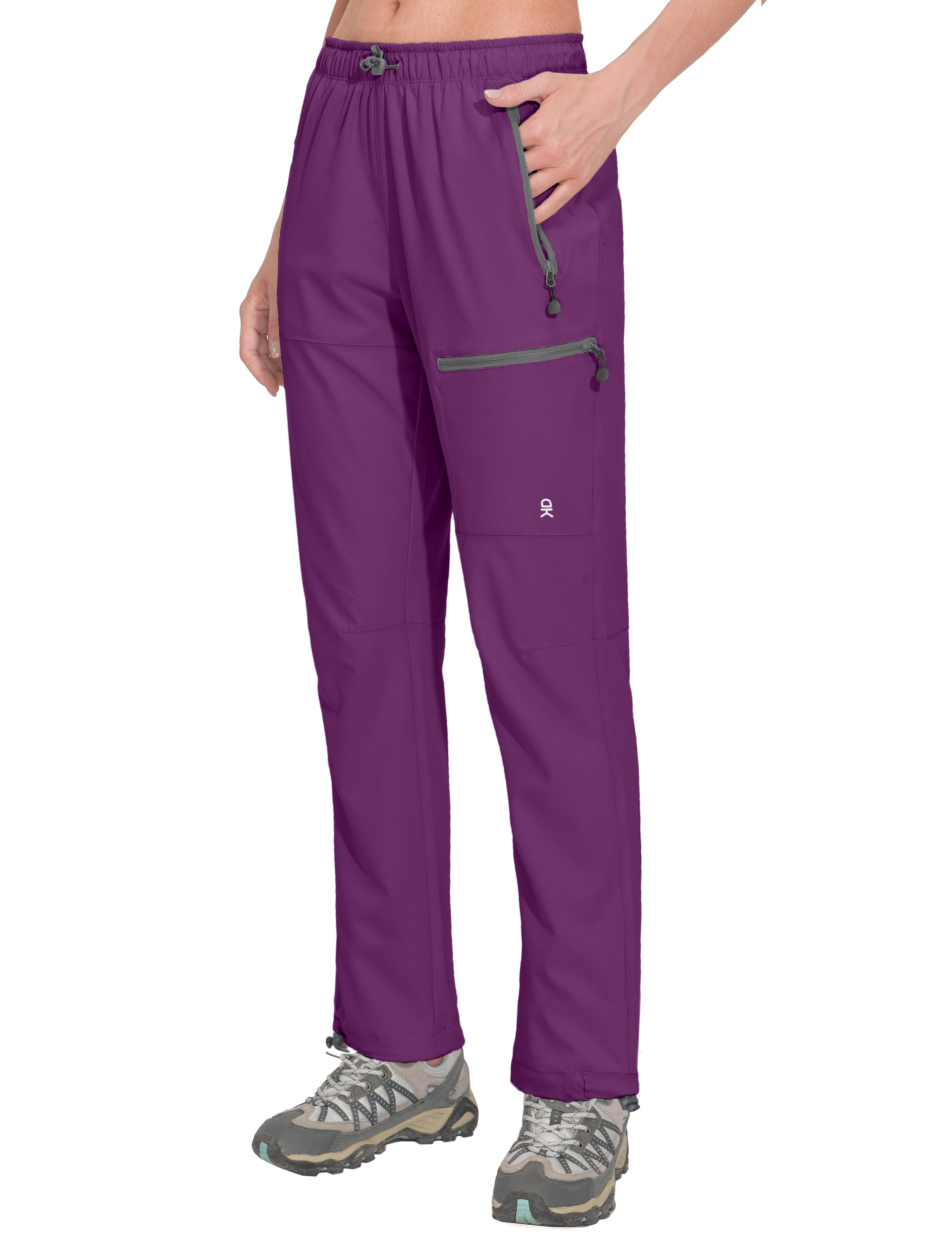 Women's Lightweight Quick Dry UPF 50+ Cargo Hiking Pants - Little Donkey Andy