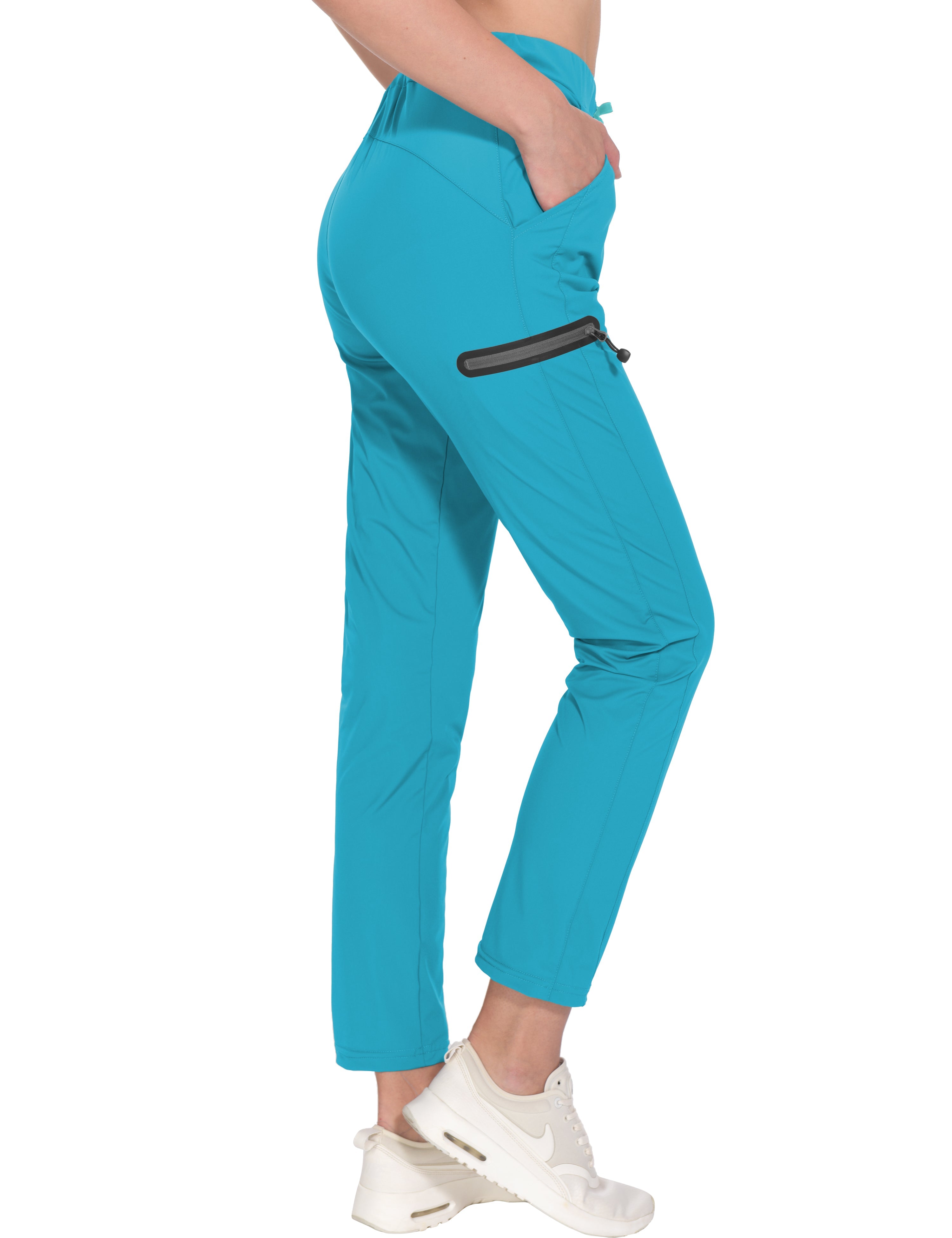 Women's Ultra-Stretch Quick Dry Lightweight Ankle Pants YZF US-DK
